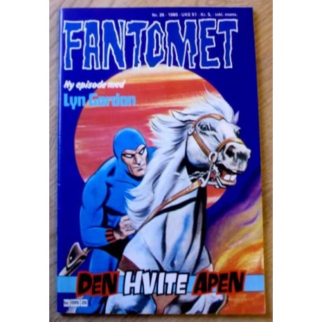 Fantomet: 1980 - Nr. 26 - Den hvite apen