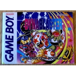 GameBoy: Dynablaster - Instruction Booklet