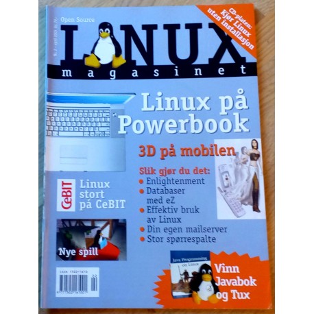 Linux Magasinet: 2003 - Nr. 2 - Linux på Powerbook