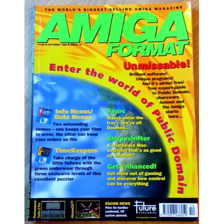 Amiga Format: 1995 - October - Enter the world of Public Domain