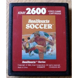Atari 2600: RealSports Soccer (cartridge)
