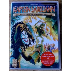 Kaptein Sabeltann og Grusomme Gabriels skatt (DVD)