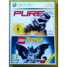 Xbox 360: Batman The Videogame og Pure