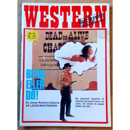 Western: 1970 - Nr. 29 - Betal eller dø!