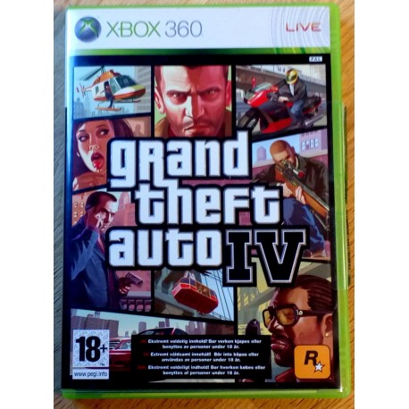 Xbox 360: Grand Theft Auto IV (R)