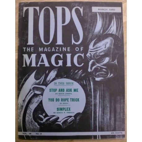 Tops: The Magazine of Magic: 1950 - March