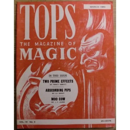 Tops: The Magazine of Magic: 1951 - March