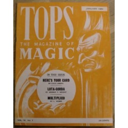 Tops: The Magazine of Magic: 1951 - January