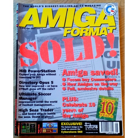 Amiga Format: 1995 - June - Sold!