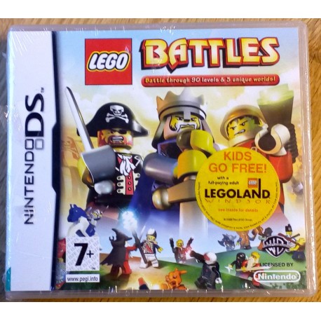 Nintendo DS: LEGO Battles - Battle through 90 levels & 3 unique worlds!