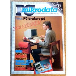 PC Mikrodata: 1985 - Nr. 9 - PC-brukere på skolebenken