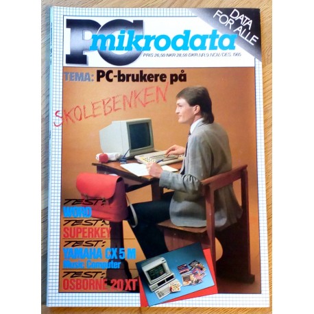 PC Mikrodata: 1985 - Nr. 9 - PC-brukere på skolebenken