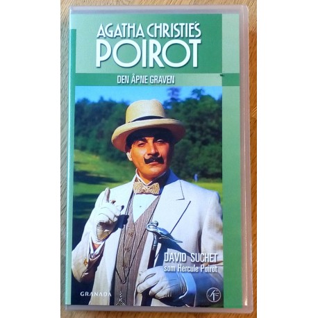 Poirot: Den åpne graven (VHS)