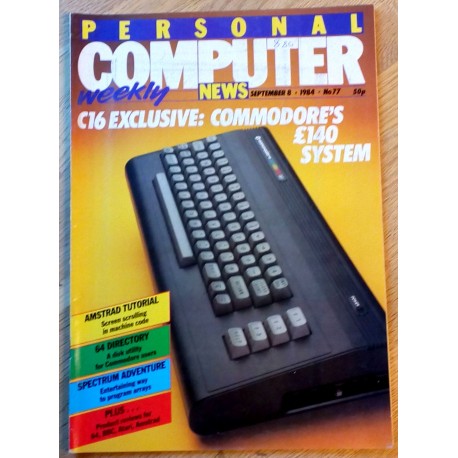 Personal Computer News: 1984 - Nr. 77 - C16 Exclusive