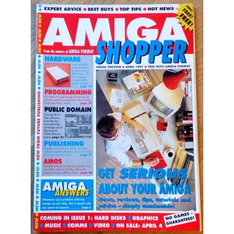 Amiga Shopper: 1991 - April - Sneak Preview