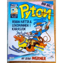 Pyton: 1989 - Nr. 1 - Robin Hætta & Lensmannen i Karasjok