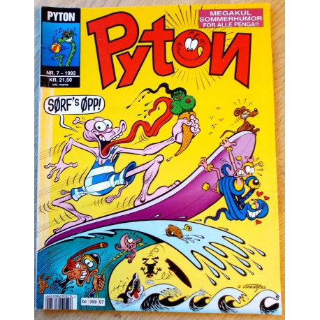 Pyton: 1992 - Nr. 7 - Megakul sommerhumor