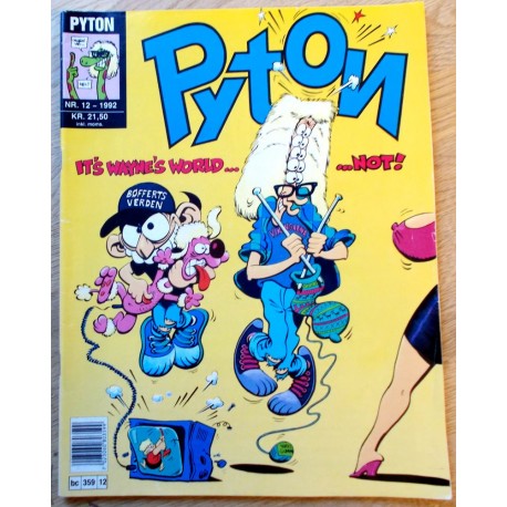 Pyton: 1992 - Nr. 12 - It's Wayne's World... Not!
