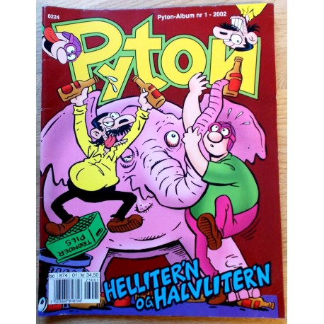 Pyton Album: 2002 - Nr. 1 - Hellitern og Halvlitern