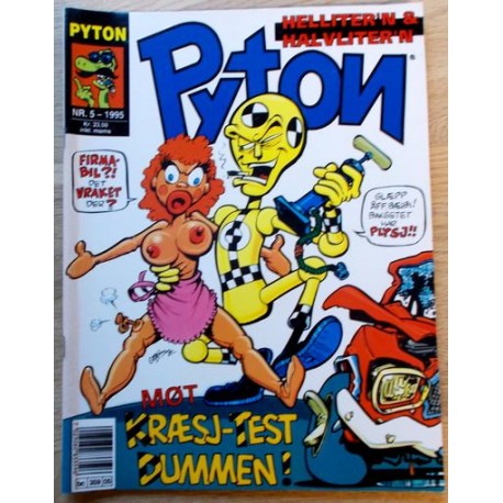 Pyton: 1995 - Nr. 5 - Møt Kræsj-Test Dummen!