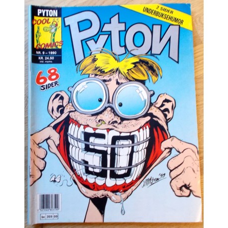 Pyton: 1990 - Nr. 9 - 2 sider underbuksehumor