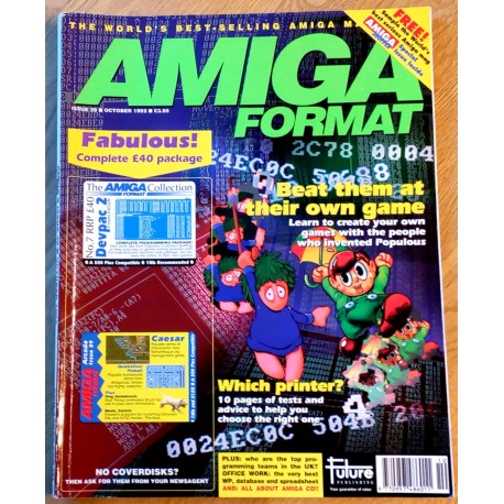 Amiga Format: 1992 - October - You asked for it!
