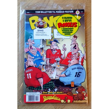 Pondus: 2015 - Nr. 8 - 2 blader i ett! - Nytt i plast