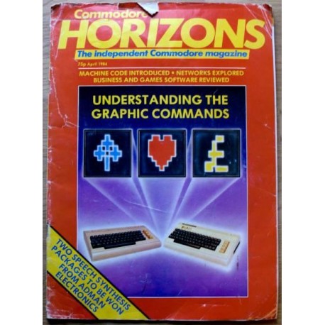 Commodore Horizons: 1984 - April - Understanding the Graphic Commands