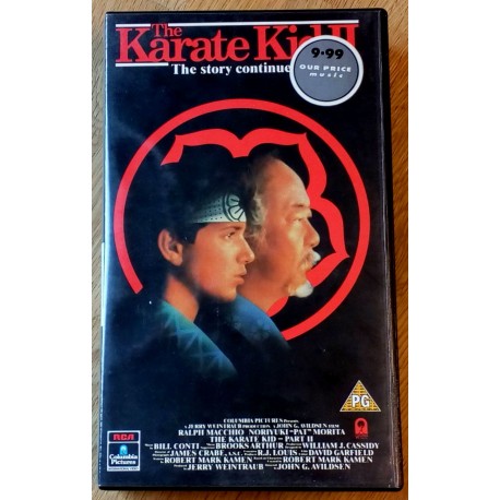 The Karate Kid Part II - The Story Continues (VHS)