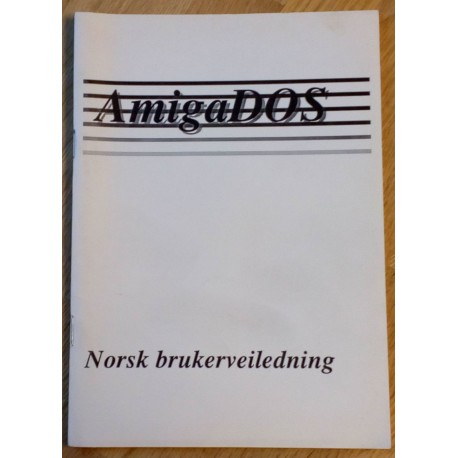 AmigaDOS - Norsk brukerveiledning