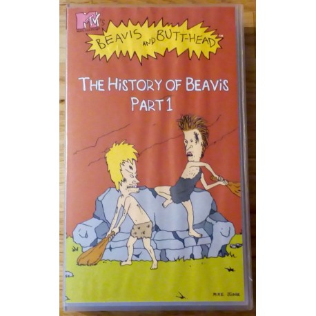 Beavis and Butthead: The History of Beavis - Part 1 (VHS)