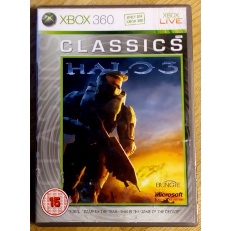 Xbox 360: HALO 3 (Bungie)