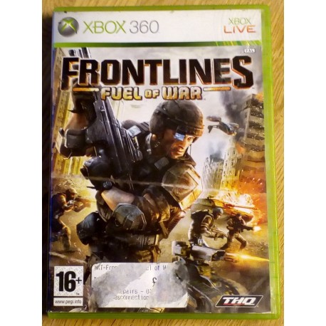 Xbox 360: Frontlines - Fuel of War (THQ)