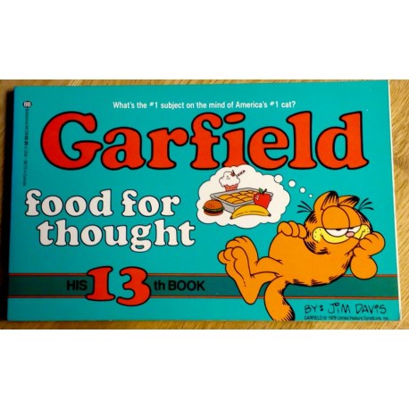 Garfield food for thought - His 13th book (1987)