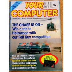 Your Computer: 1985 - January - The Chase Is On