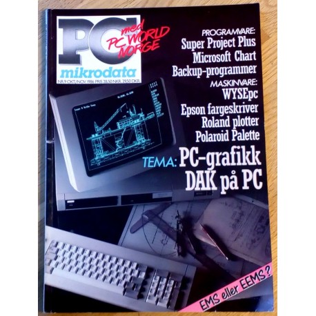 PC Mikrodata: 1986 - Nr. 9 - PC-grafikk