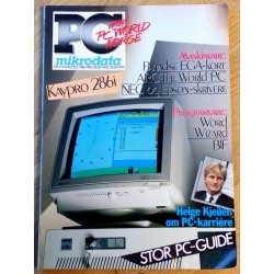 PC Mikrodata: 1986 - Nr. 10 - Helge Kjeilen om PC-karriere