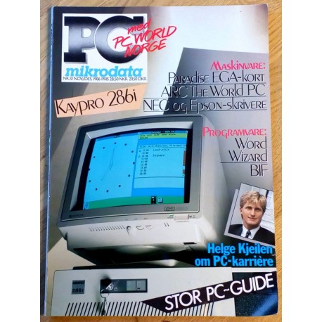 PC Mikrodata: 1986 - Nr. 10 - Helge Kjeilen om PC-karriere