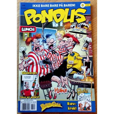 Pondus: 2016 - Nr. 8 - Ikke bare bare på baren!