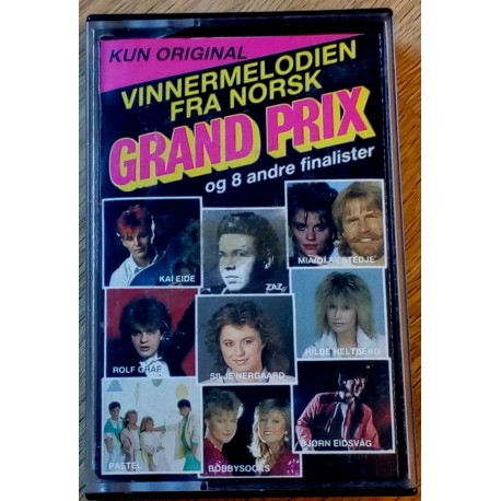 Vinnermelodien fra norsk Grand Prix og 8 andre finalister (kassett)