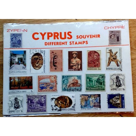 Frimerker: Cyprus - Different stamps