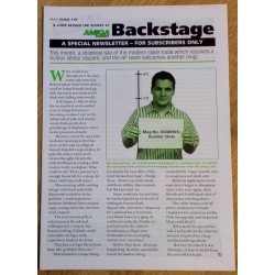 Amiga Format Backstage Newsletter: Issue 110