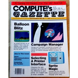 Compute!'s Gazette: 1984 - August - Nr. 8 - Balloon Blitz