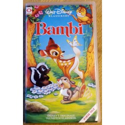Walt Disney Klassikere: Bambi (VHS)