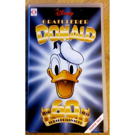 Gratulerer Donald - 1934 - 1994 - Jubileumsvideo (VHS)