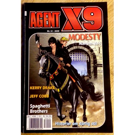 Agent X9: 2005 - Nr. 10 - Narrens død