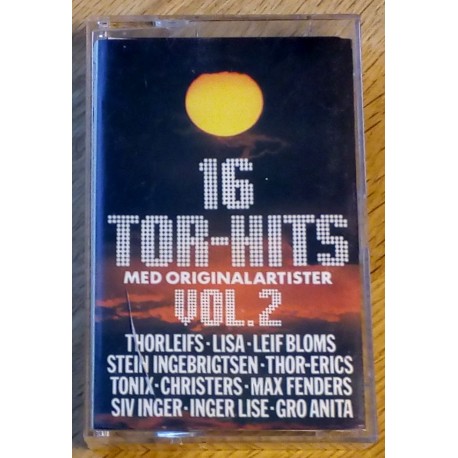 16 Tor-Hits med originalartister: Vol. 2 (kassett)
