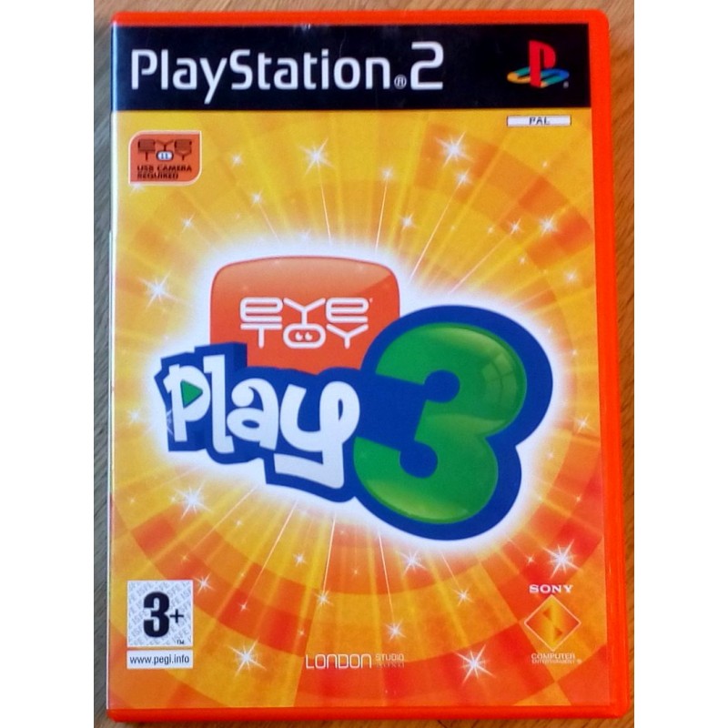 EyeToy Play 3 (London Studio) - O'Briens Retro & Vintage