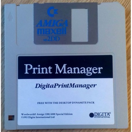 Digita Print Manager (Amiga 1200/4000) (Digital International)