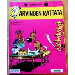 Lucky Luke: Nr. 5 - Arvingen Rattata (2. opplag)
